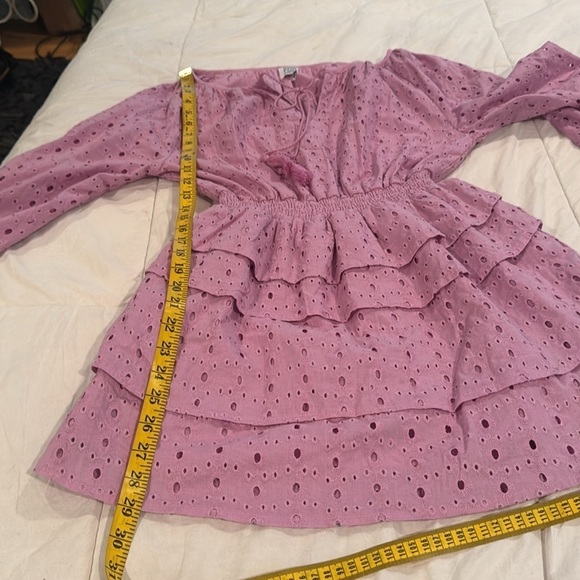 Cake for dinner purple eyelet dress - Picture 8 of 11